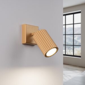 Wall Lamp Karbon Gold Single Wall Lights Great Lighting UK Ltd
