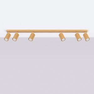 Ceiling Lamp Karbon 6l Gold Track Lighting Great Lighting UK Ltd