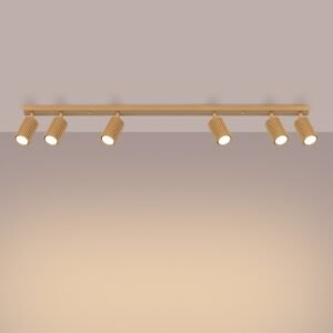 Ceiling Lamp Karbon 6l Gold Track Lighting Great Lighting UK Ltd