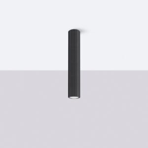 Ceiling Lamp Karbon 40 Black Single Ceiling Lights Great Lighting UK Ltd