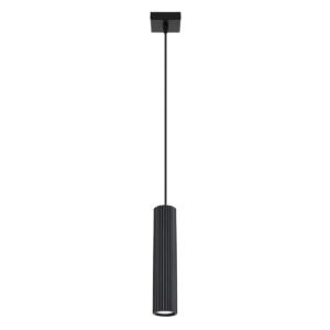Pendant Lamp Karbon 1 Black Modern Single Pendants Great Lighting UK Ltd
