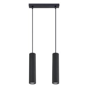 Pendant Lamp Karbon 2 Black Multi Pendants Great Lighting UK Ltd