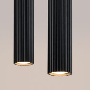 Pendant Lamp Karbon 2 Black Multi Pendants Great Lighting UK Ltd