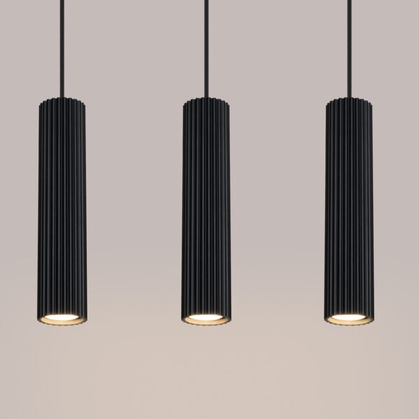Pendant Lamp Karbon 3l Black - Image 5