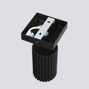 Wall Lamp Karbon Black Single Wall Lights Great Lighting UK Ltd