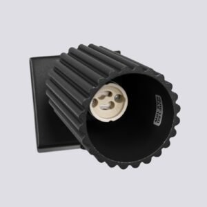 Wall Lamp Karbon Black Single Wall Lights Great Lighting UK Ltd