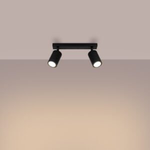 Ceiling Lamp Karbon 2 Black Track Lighting Great Lighting UK Ltd