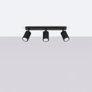 Ceiling Lamp Karbon 3l Black Track Lighting Great Lighting UK Ltd