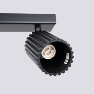 Ceiling Lamp Karbon 3l Black Track Lighting Great Lighting UK Ltd