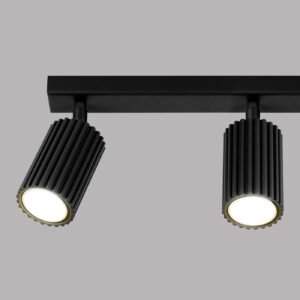 Ceiling Lamp Karbon 3l Black Track Lighting Great Lighting UK Ltd