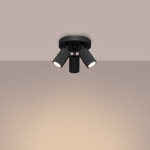 Ceiling Lamp Karbon 3p Black Cluster Ceiling Lights Great Lighting UK Ltd
