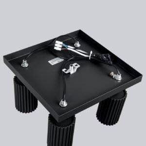 Ceiling Lamp Karbon 4 Black Cluster Ceiling Lights Great Lighting UK Ltd
