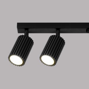 Ceiling Lamp Karbon 6l Black Track Lighting Great Lighting UK Ltd
