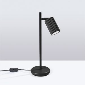 Table Lamp Karbon Black Modern Table Lamps Great Lighting UK Ltd