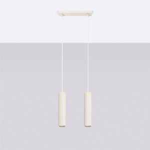 Pendant Lamp Karbon 2 Ivory Multi Pendants Great Lighting UK Ltd