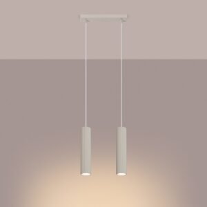 Pendant Lamp Karbon 2 Ivory Multi Pendants Great Lighting UK Ltd