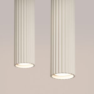 Pendant Lamp Karbon 2 Ivory Multi Pendants Great Lighting UK Ltd