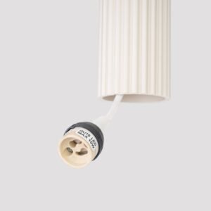 Pendant Lamp Karbon 3p Ivory Multi Pendants Great Lighting UK Ltd