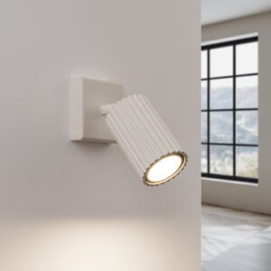 Wall Lamp Karbon Ivory Single Wall Lights Great Lighting UK Ltd