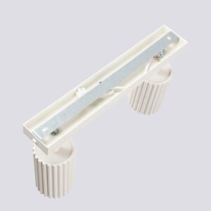 Pendant Lamp Karbon 2 Light Ivory Track Lighting Great Lighting UK Ltd