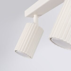 Pendant Lamp Karbon 2 Light Ivory Track Lighting Great Lighting UK Ltd