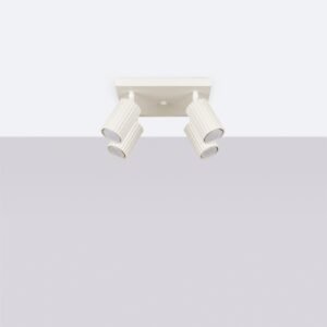 Pendant Lamp Karbon 4 Light Ivory Cluster Ceiling Lights Great Lighting UK Ltd