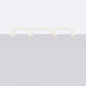 Pendant Lamp Karbon 4 Light Track Ivory Track Lighting Great Lighting UK Ltd