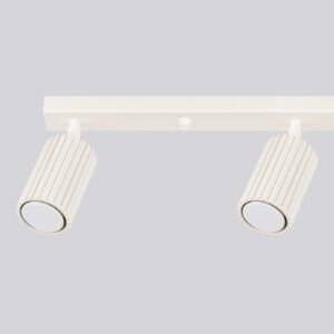 Pendant Lamp Karbon 4 Light Track Ivory Track Lighting Great Lighting UK Ltd