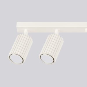 Pendant Lamp Karbon 6 Light Track Ivory Track Lighting Great Lighting UK Ltd