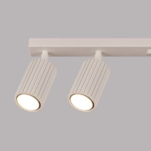 Pendant Lamp Karbon 6 Light Track Ivory Track Lighting Great Lighting UK Ltd
