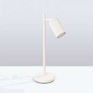 Table Lamp Karbon Ivory Modern Table Lamps Great Lighting UK Ltd