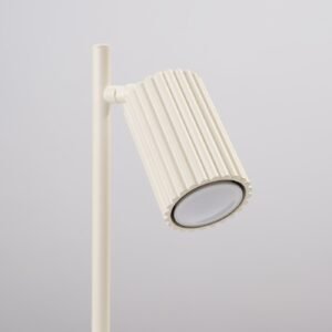Table Lamp Karbon Ivory Modern Table Lamps Great Lighting UK Ltd