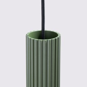 Pendant Lamp Karbon 3 Olive Green Bedroom Pendant Lights Great Lighting UK Ltd
