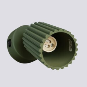 Wall Lamp Karbon Olive Green Single Wall Lights Great Lighting UK Ltd
