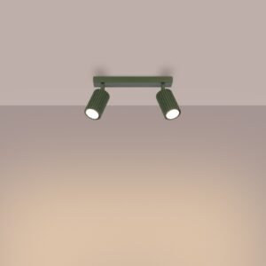 2 Track Light Karbon Olive Green Track Lighting Great Lighting UK Ltd