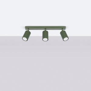 3 Track Light Karbon Olive Green Track Lighting Great Lighting UK Ltd
