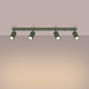 4 Light Track Karbon Olive Green Track Lighting Great Lighting UK Ltd