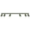 6 Light Track Karbon Olive Green Track Lighting Great Lighting UK Ltd