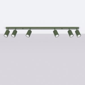 6 Light Track Karbon Olive Green Track Lighting Great Lighting UK Ltd