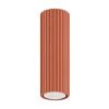Tall Ceiling Light Red Ochre Single Ceiling Lights Great Lighting UK Ltd