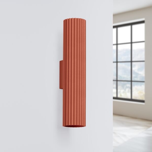 Wall Lamp Karbon Red Ochre Modern Pendant Lights Great Lighting UK Ltd