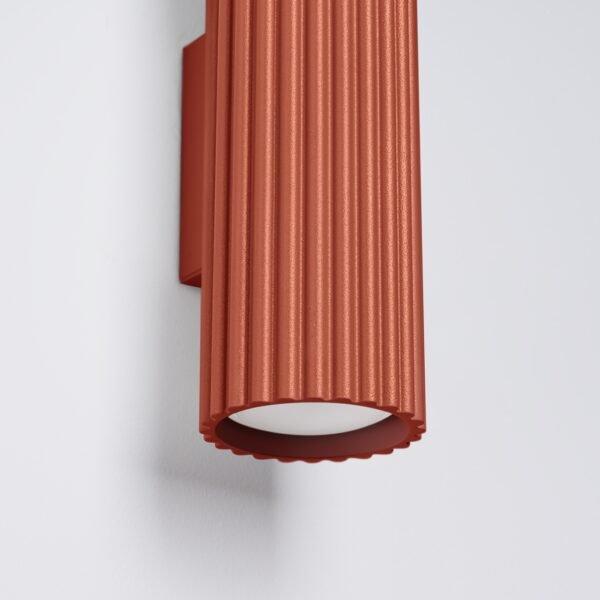 Wall Lamp Karbon Red Ochre Modern Pendant Lights Great Lighting UK Ltd
