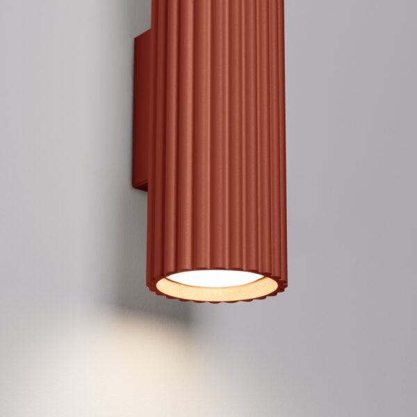 Wall Lamp Karbon Red Ochre Modern Pendant Lights Great Lighting UK Ltd