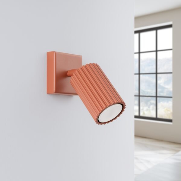 Wall Lamp Karbon Red Ochre Modern Pendant Lights Great Lighting UK Ltd