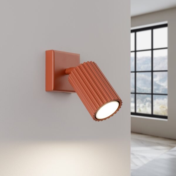 Wall Lamp Karbon Red Ochre Modern Pendant Lights Great Lighting UK Ltd