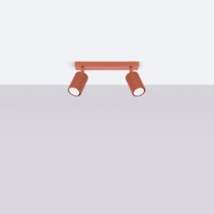 2 Track Light Karbon Red Ochre Track Lighting Great Lighting UK Ltd