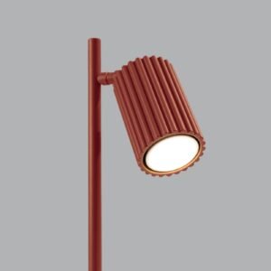Table Lamp Karbon Red Ochre Modern Table Lamps Great Lighting UK Ltd