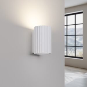 Wall Lamp Karbon White Single Wall Lights Great Lighting UK Ltd