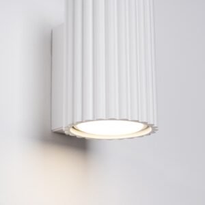 Wall Lamp Karbon White Single Wall Lights Great Lighting UK Ltd