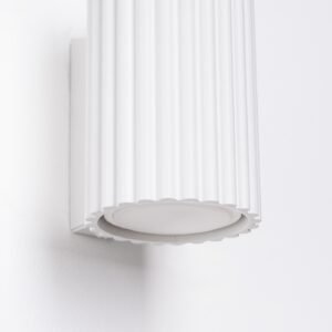 Wall Lamp Karbon White Single Wall Lights Great Lighting UK Ltd